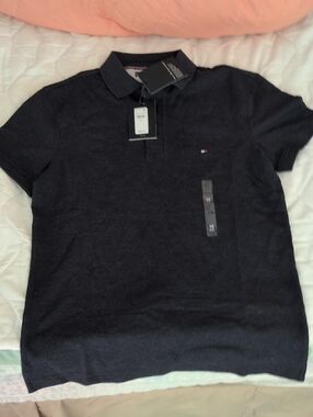 Tommy Hilfiger Men's Navy Polo Shirt
